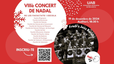 Cartell del 8è concert de nadal 